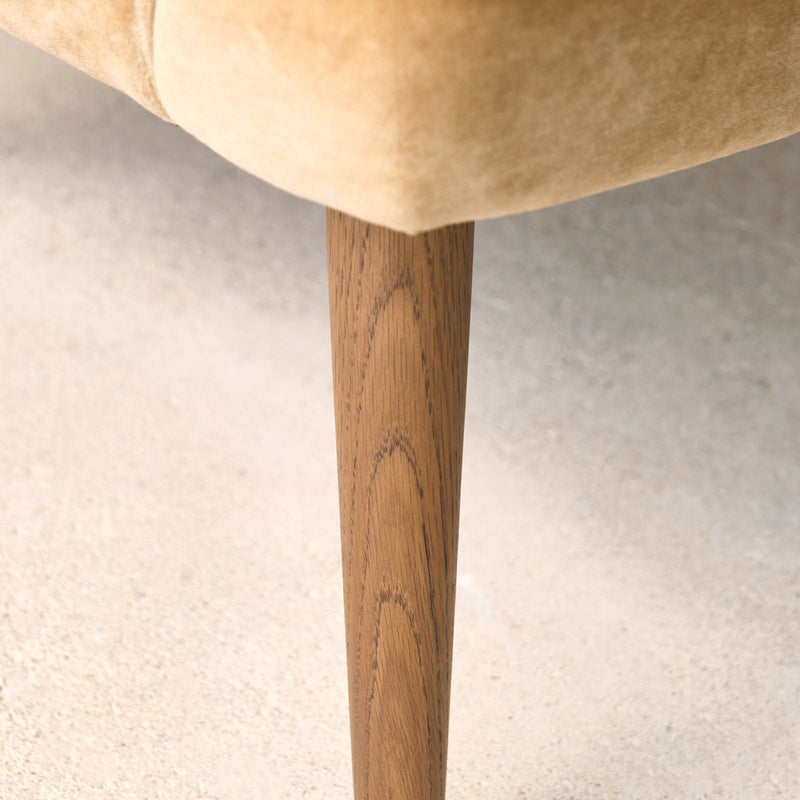 Pelagonia Fabric Armchair | Latte Oak - Canopy