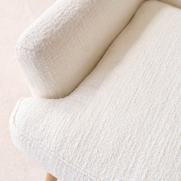 Pelagonia Fabric Armchair | Panna Cotta