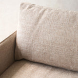Pensive 2.5 Seater Fabric Sofa | Latte Oak - Wholewheat
