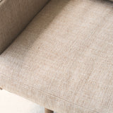 Pensive 2.5 Seater Fabric Sofa | Latte Oak - Wholewheat