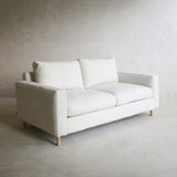 Ponte Fabric Sofa | Oak - Chalk