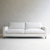 Ponte Fabric Sofa | Oak - Chalk