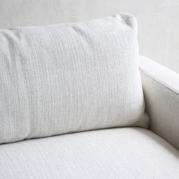 Ponte Fabric Sofa | Oak - Chalk