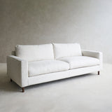 Ponte Fabric Sofa | Oak - Chalk