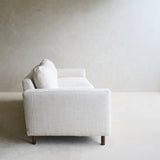 Ponte Fabric Sofa | Oak - Chalk