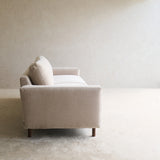 Ponte Fabric Sofa | Espresso Oak - Dunes (230cm)
