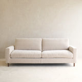 Ponte Fabric Sofa | Espresso Oak - Dunes (230cm)