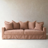 Sloopy Fabric Sofa | 3 Seater - Calfskin (230cm)