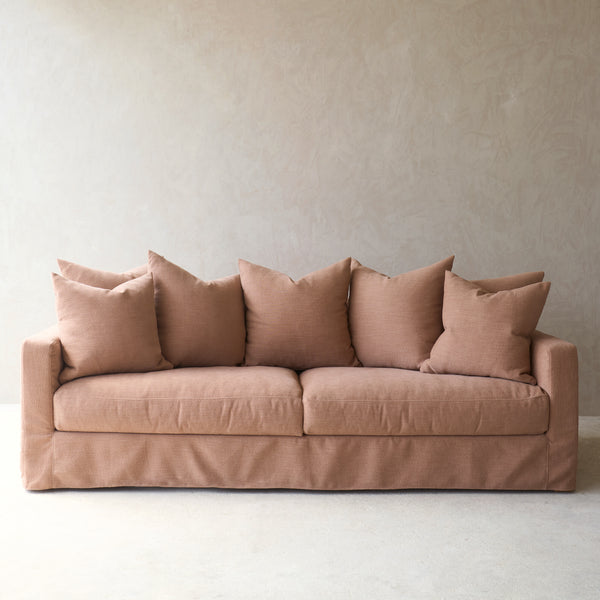 Sloopy Fabric Sofa | 3 Seater - Calfskin (230cm)