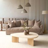 Sloopy Fabric Sofa | 3 Seater - Harvest (230cm)