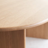 Tolv Kelly Dining Table Oak Top Bespoke Custom Oak Legs from Originals Furniture Singapore