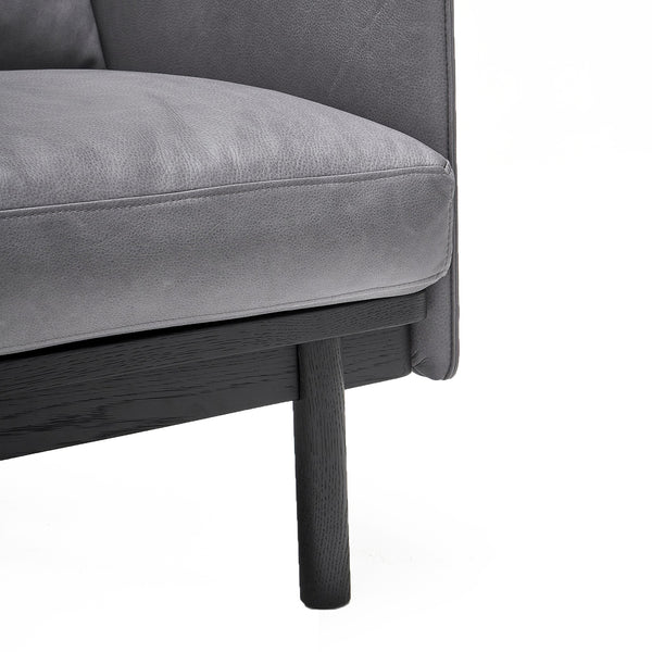 Tolv Pensive Leather Armchair Bespoke Custom by Originals Furniture Singapore
