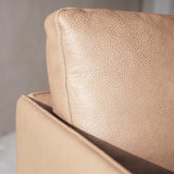 Tolv Pensive 3.5 Seater Leather Sofa in Nut from Originals Furniture Singapore
