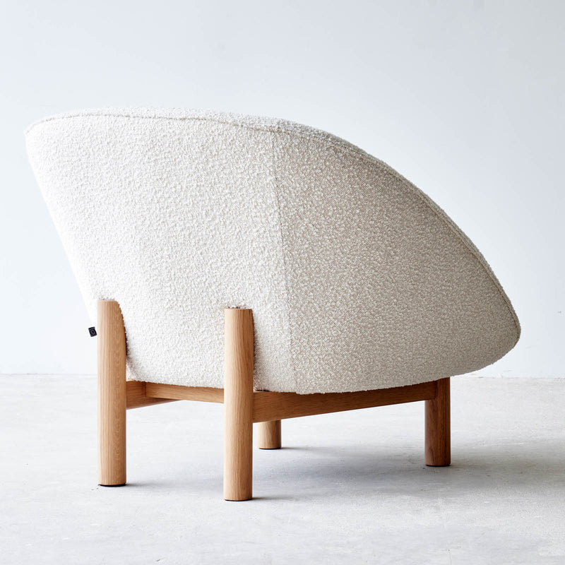 Portobello fabric armchair in milk - Originals Furniture Singapore