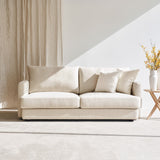 Lucy Fabric Sofa | Cream