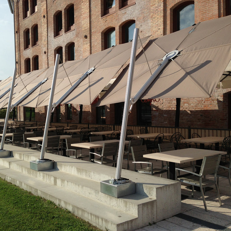 Spectra Forward 80° Umbrella | Cantilever - Aluminium Frame