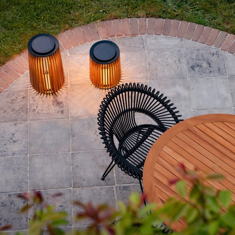 Maya Outdoor Lamp | Teak (34cm)