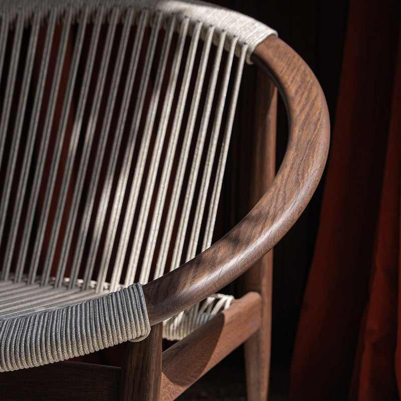 Norma Lounge Chair | Dark Oak (91cm)