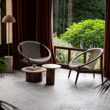 Norma Lounge Chair | Dark Oak (91cm)