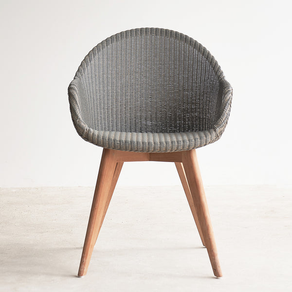 Avril Dining Chair | Teak - Grey Wash
