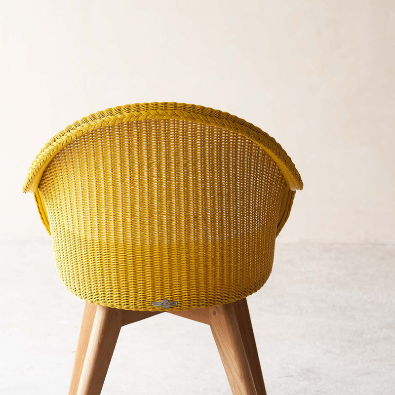 Vincent Sheppard Teak Avril Dining Chair in Yellow from Originals Furniture Singapore