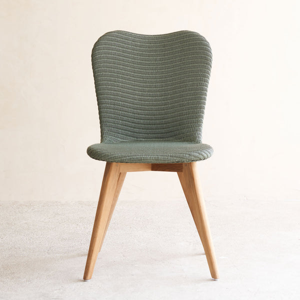Lily Dining Chair | Teak - Dusty Green
