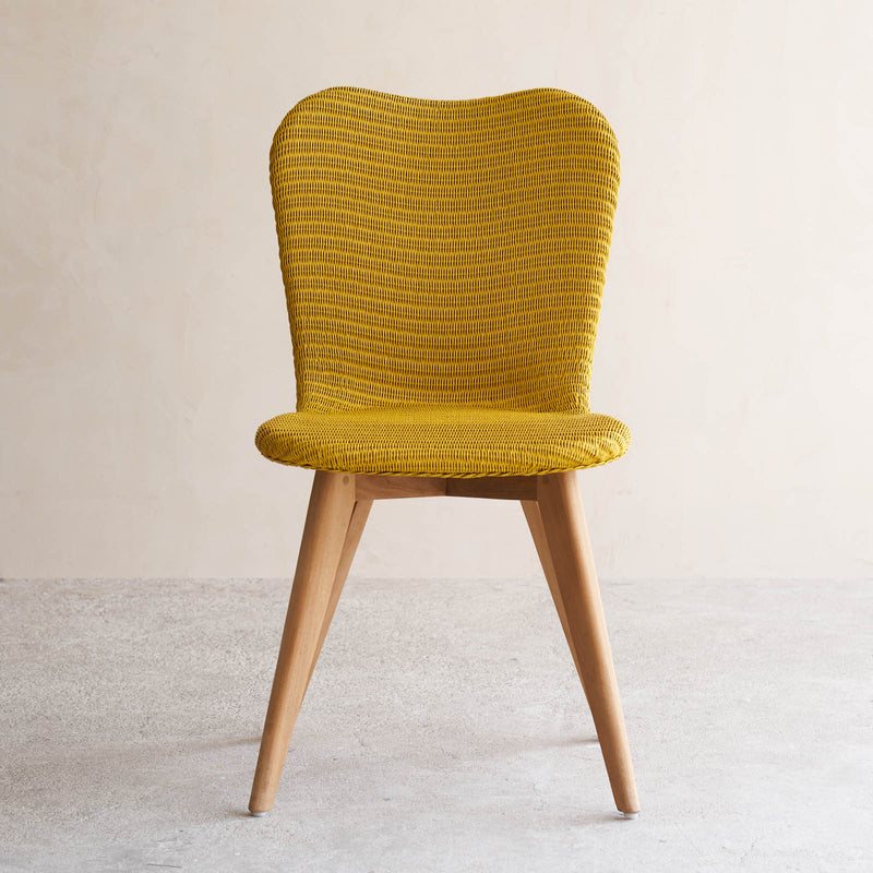 Lily Dining Chair | Teak - Yellow