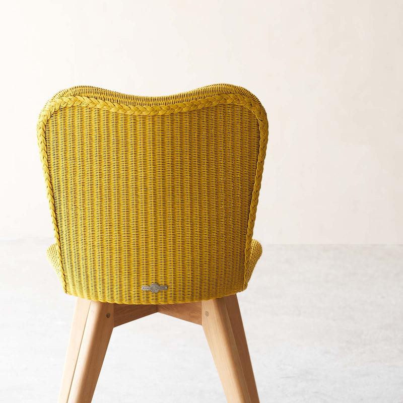 Lily Dining Chair | Teak - Yellow