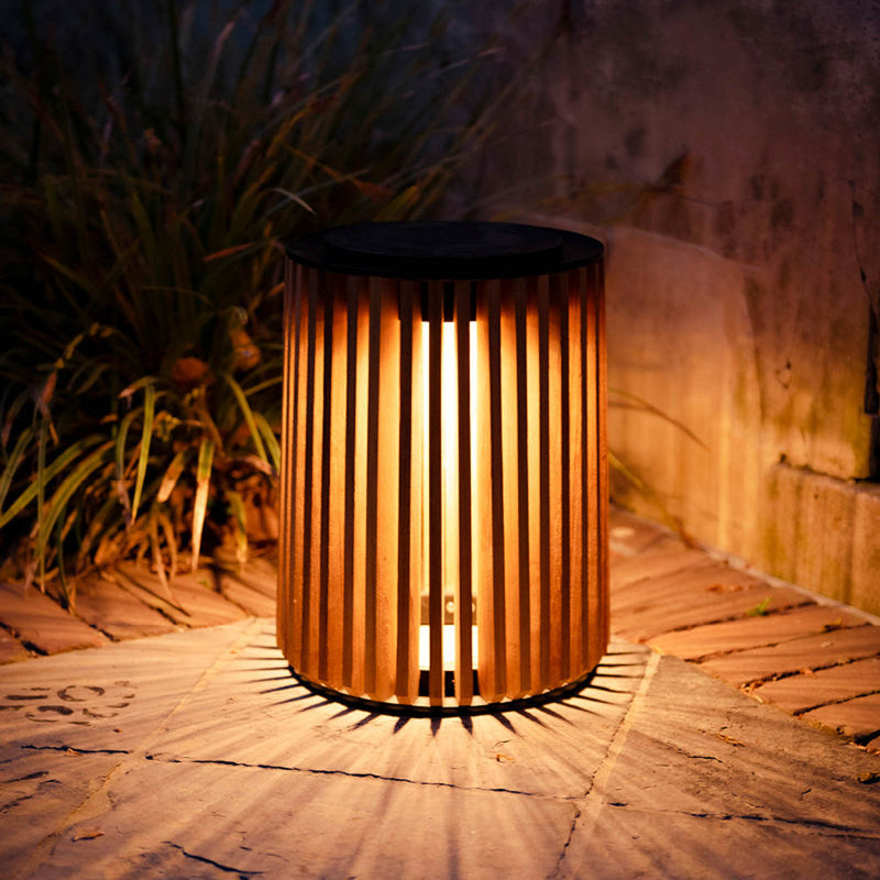 Maya Outdoor Lamp | Teak (34cm)