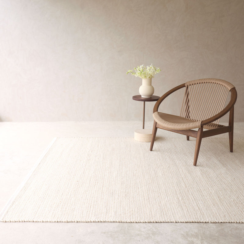 Arid Wool Rug | Latte