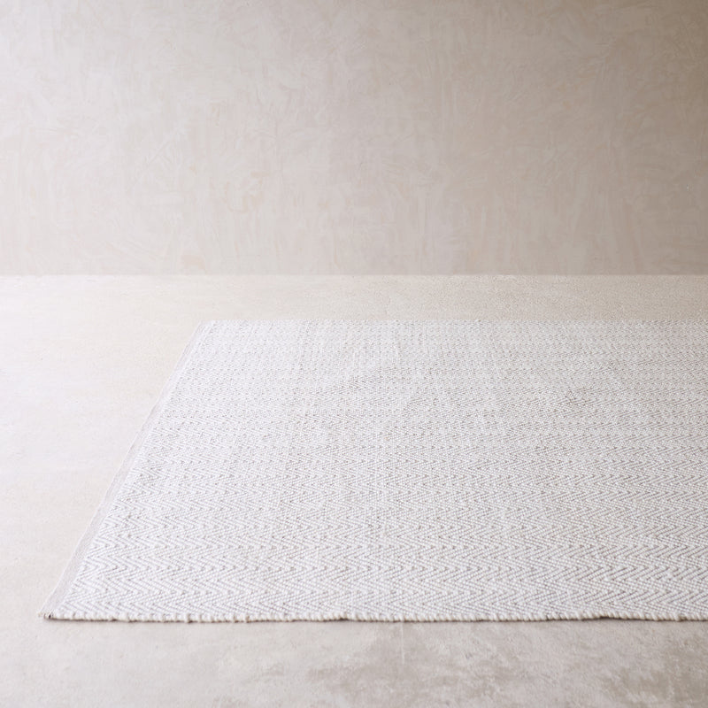 Nomad Wool Blended Rug | Cream