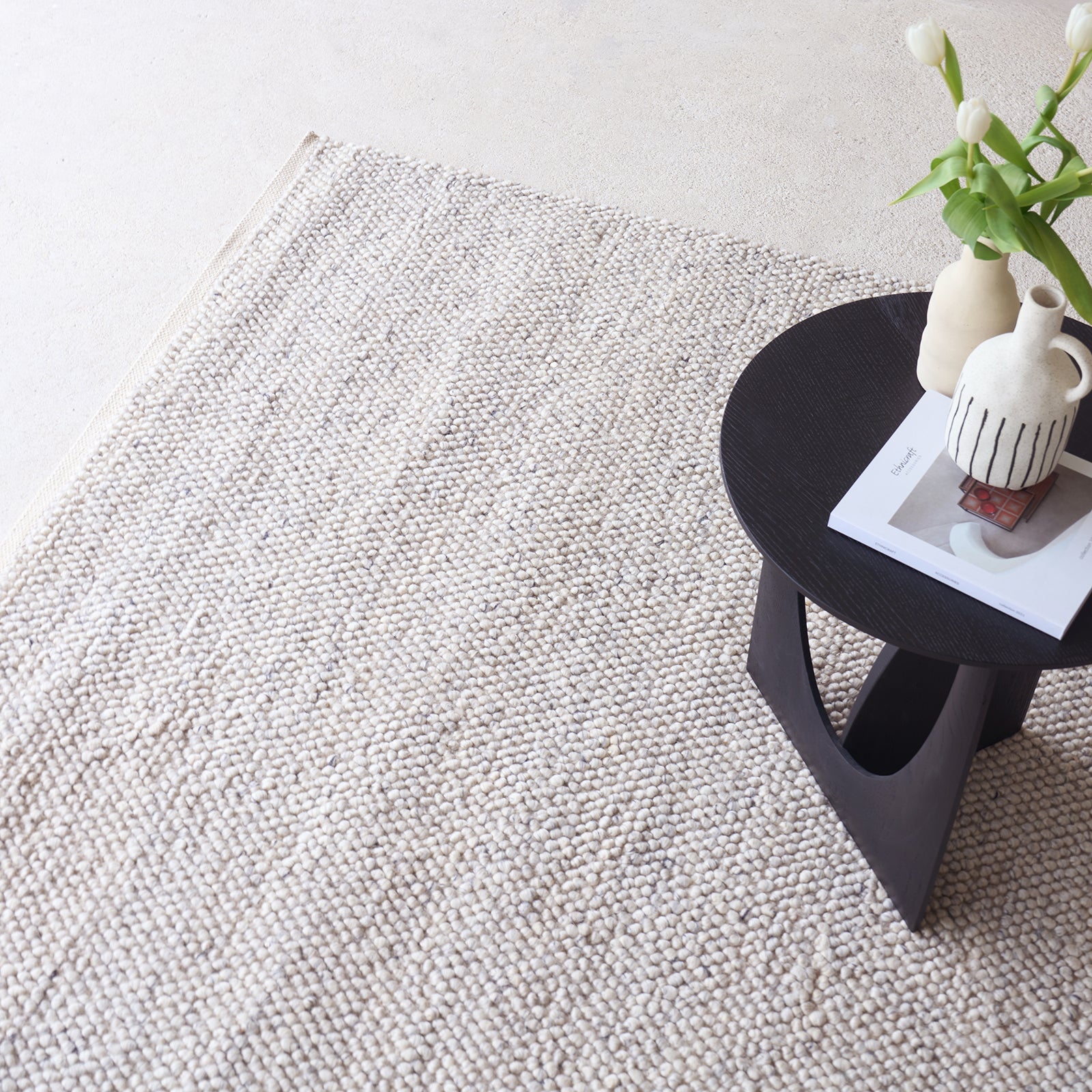 Pebble Wool Rug | Desert – Originals Furniture