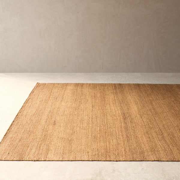 Custom Terra Handknotted Hemp Rug | Caramel - Originals Furniture