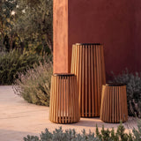 Maya Outdoor Lamp | Teak