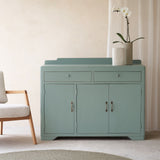 Vintage Small Cabinet with 2 Drawers | Jade