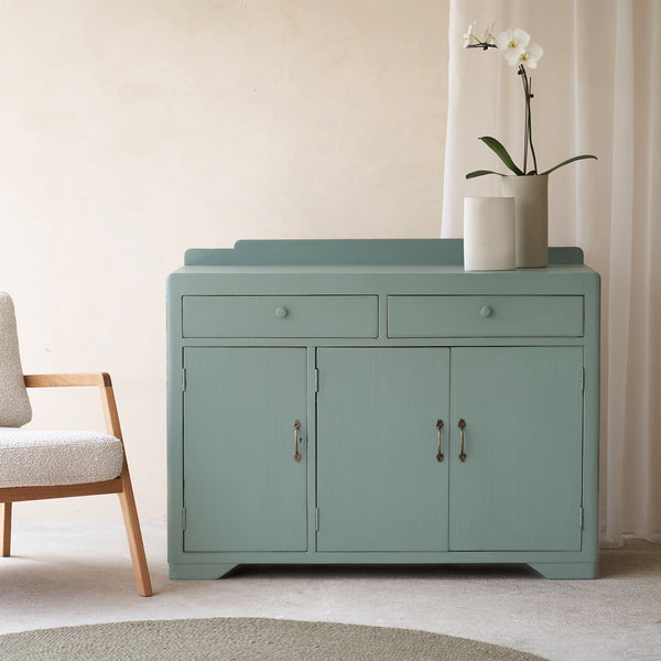 Vintage Small Cabinet with 2 Drawers | Jade