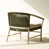Icon Outdoor Lounge Chair Armchair in Moss Green with Cushions from Originals Furniture Singapore