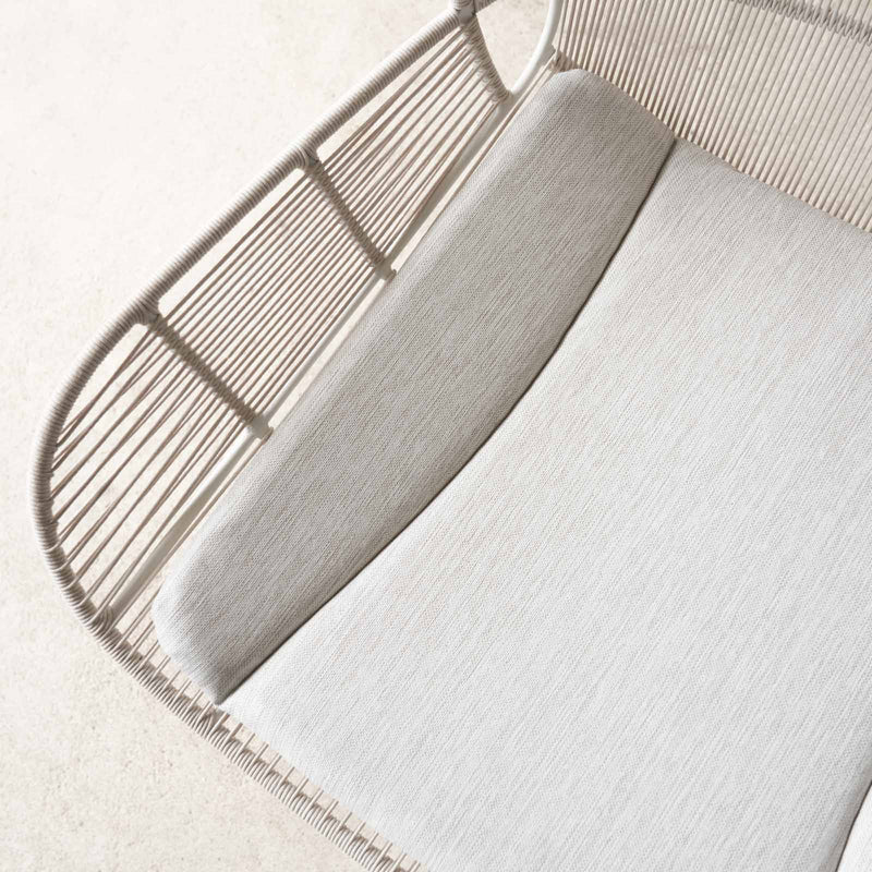 Rose Outdoor Lounge Chair Armchair in Chalk White from Originals Furniture Singapore