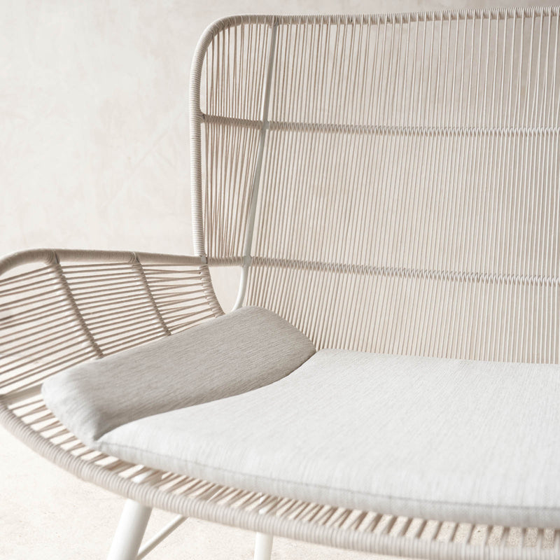 Rose Outdoor Lounge Chair Armchair in Chalk White from Originals Furniture Singapore