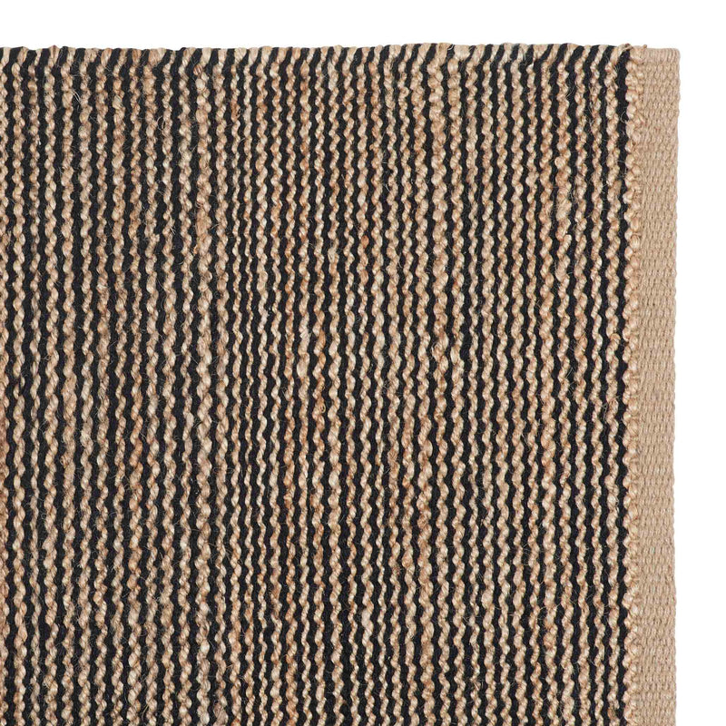 Drift Weave Rug | Natural/Black (250 x 350cm)