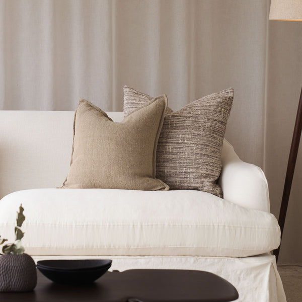 Ashford Cushion | Taupe (60 x 60cm) - Originals Furniture