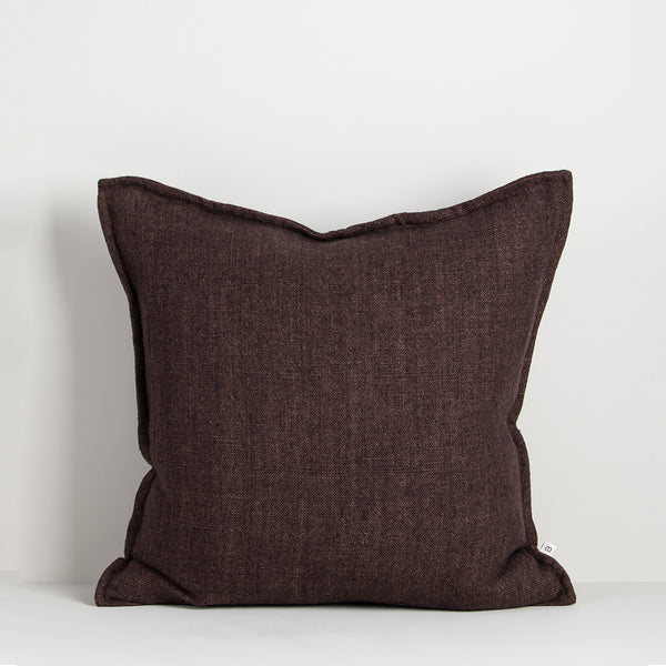 Flaxmill Cushion | Mahogany (50 x 50cm)