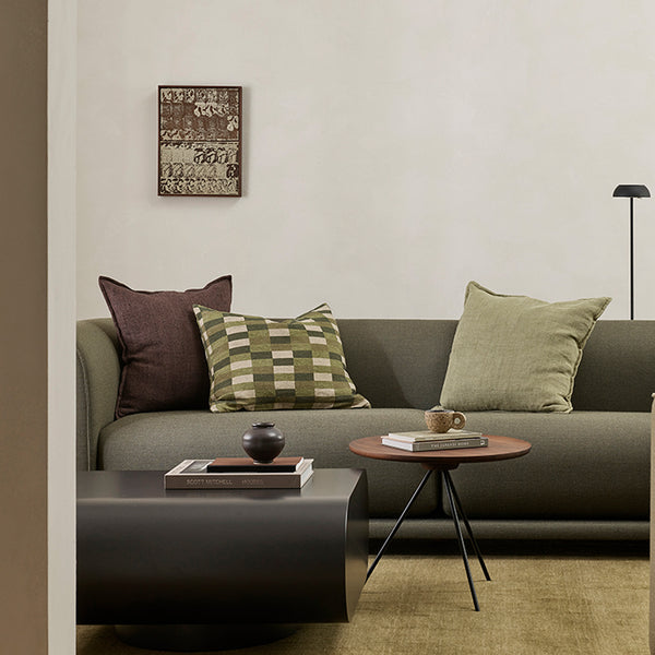 Flaxmill Cushion | Mahogany (50 x 50cm)