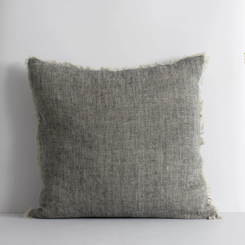 Keaton Cushion | Black (55 x 55cm)