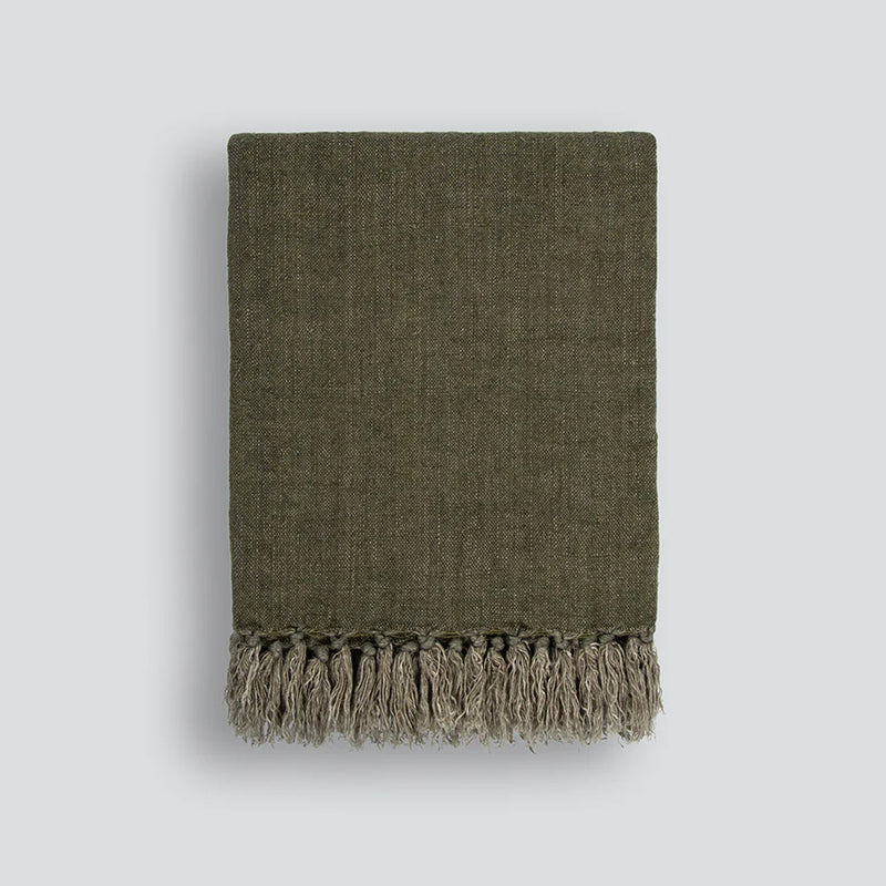 Mill Spring Throws Winter Moss Millhouse Throw | Originals Furniture