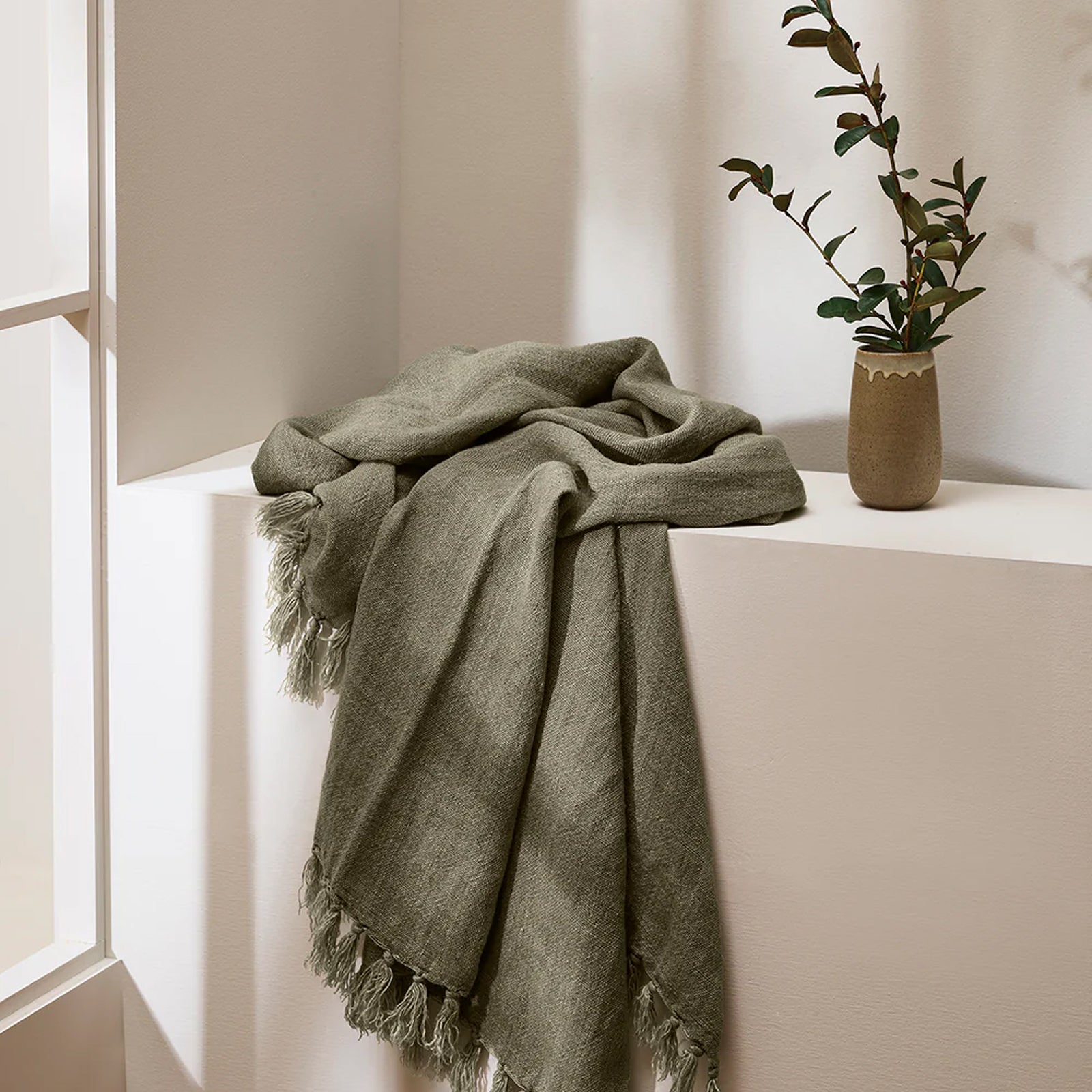 Winter Moss Millhouse Throw | Originals Furniture