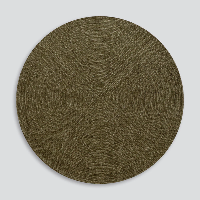 Tairua Floor Rug | Moss Green