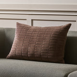 Turner Lumbar Cushion | Chocolate (40 x 60cm)