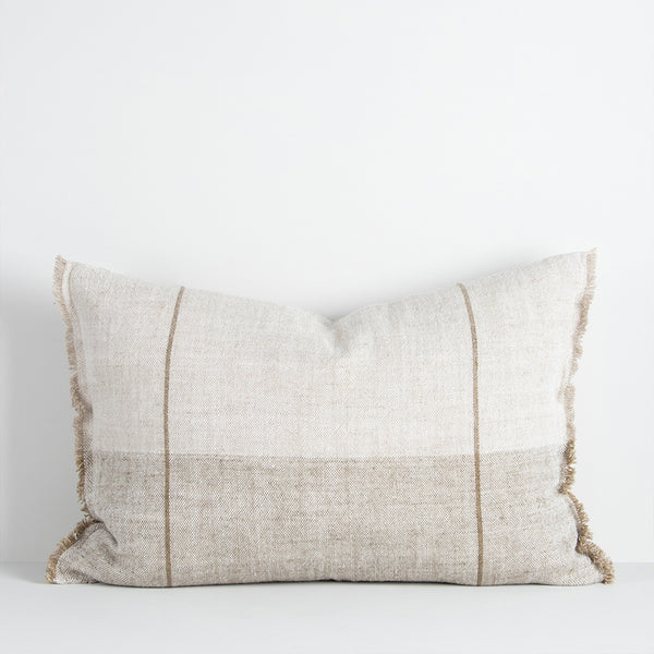 Oliver Lumbar Cushion | Sand (40 x 60cm)