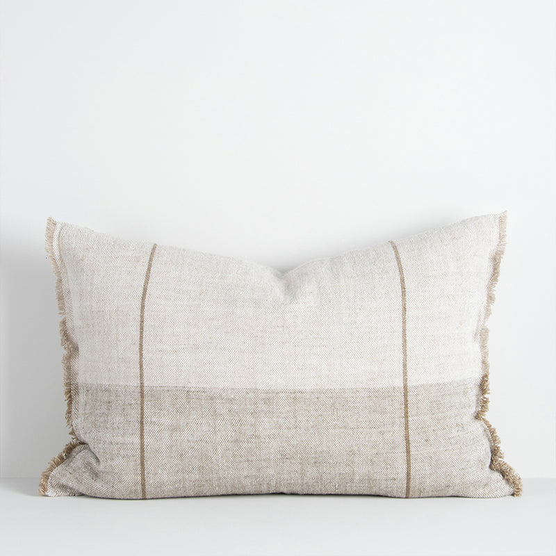 Oliver Lumbar Cushion | Sand (40 x 60cm)